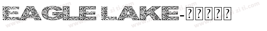 Eagle Lake字体转换